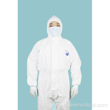 Disposable medical protective coverall